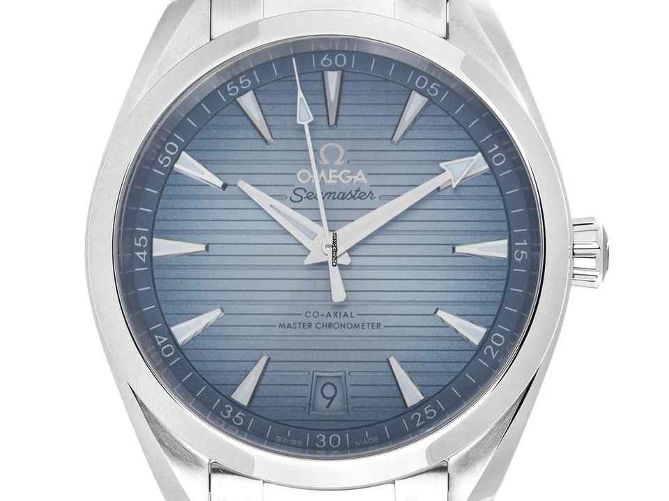  Omega Seamaster Aqua Terra Summer Blue Ref.220.10.41.21.03.005 2026 Full Set Ungetragen Seamaster Aqua Terra 150M Summer Blue 