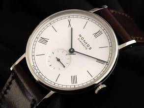 Thumbnail von NOMOS Ludwig 38 Glashütte Ludwig Ref.237 2026 Full Set Neu Ludwig 38 Emaille Weiß