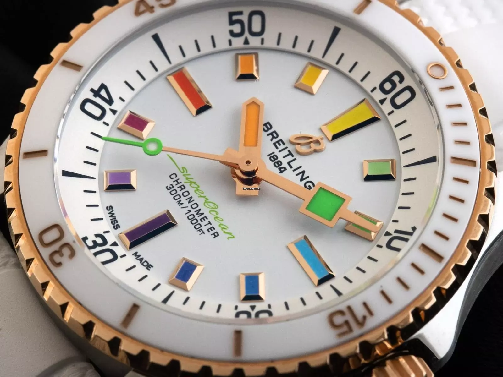 Breitling Superocean 36 Ref.U17377211A1S1 2026 Full Set Ungetragen Superocean Automatic 36 Kautschuk Faltschließe