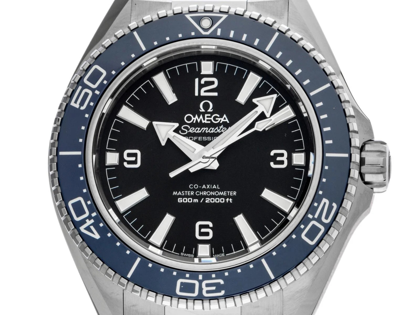  Omega Seamaster Planet Ocean 600M Ref.217.32.42.21.01.002 2026 Full Set Ungetragen Seamaster Planet Ocean 600m Keramik Blue Kautschuk Faltschließe 
