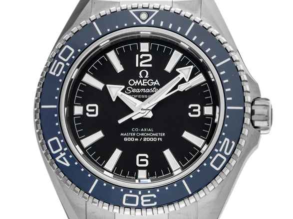  Omega Seamaster Planet Ocean 600M Ref.217.32.42.21.01.002 2026 Full Set Ungetragen Seamaster Planet Ocean 600m Keramik Blue Kautschuk Faltschließe 
