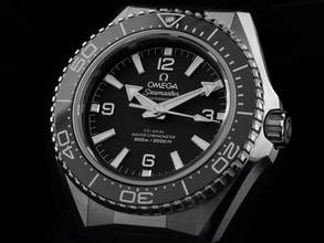 Thumbnail von Omega Seamaster Planet Ocean 600M Ref.217.32.42.21.01.001 2026 Full Set Ungetragen Seamaster Planet Ocean 600m Keramik Black Kautschuk Faltschließe