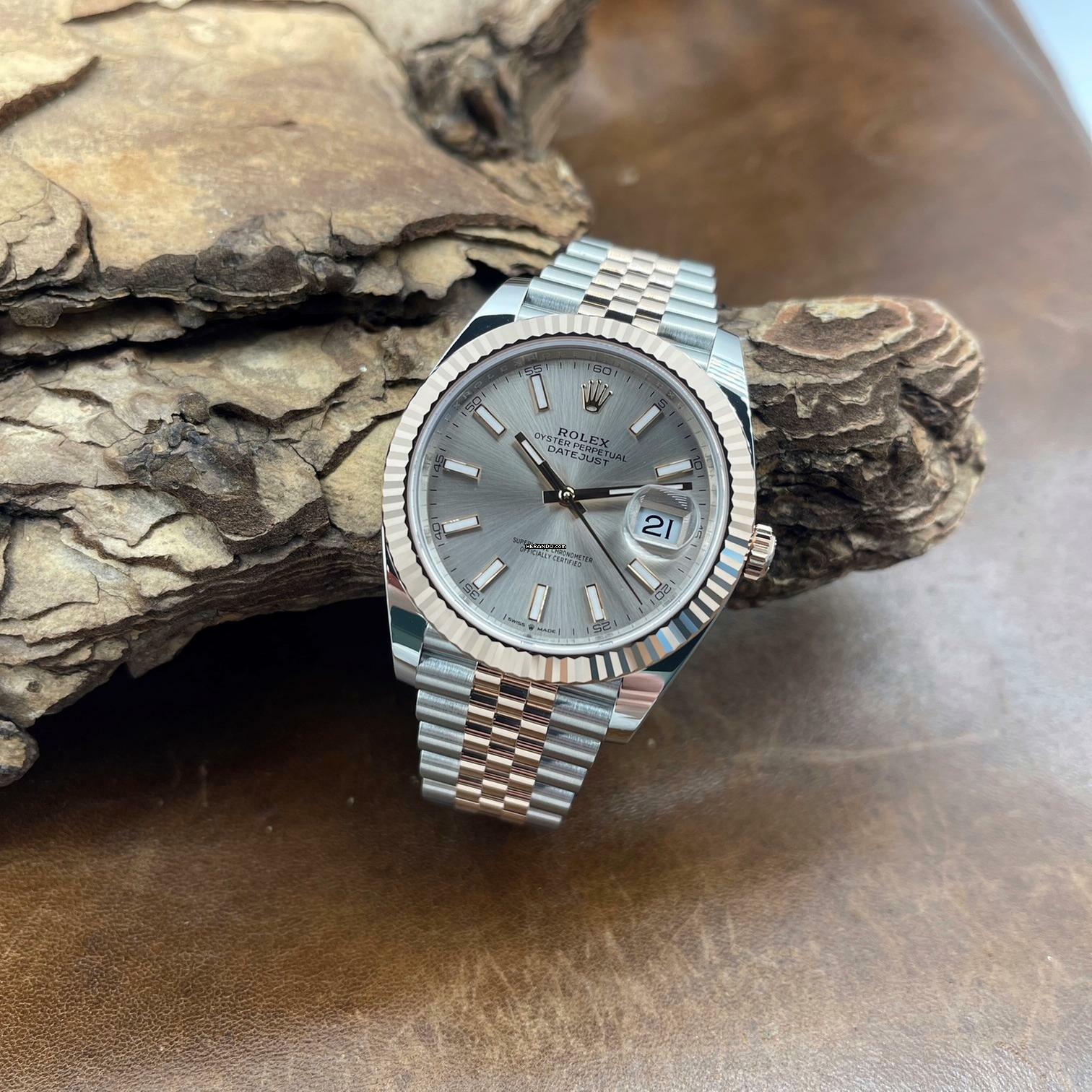  Rolex Datejust 41 Datejust 41 Sundust Dial - UNGETRAGEN - FULLSET 2026 - Ref. 126331 - teilverklebt 