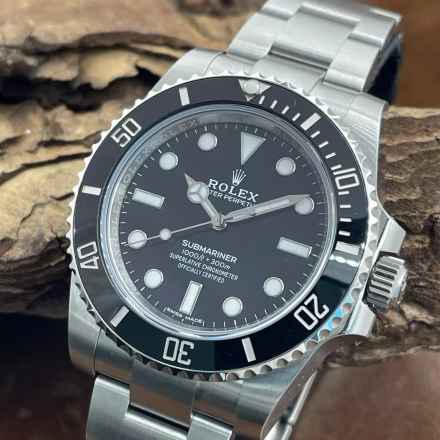 Rolex Submariner (No Date) Submariner 40 - UNGETRAGEN - FULLSET 2020 LC100 Ref. 114060 PARTLY STICKERS 