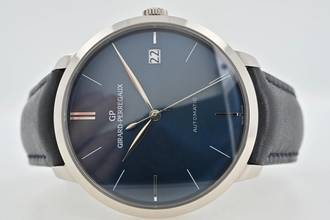 Thumbnail von Girard Perregaux 1966 18k White gold Blue Smoked Dial 41mm 49527-53-432-BB4A