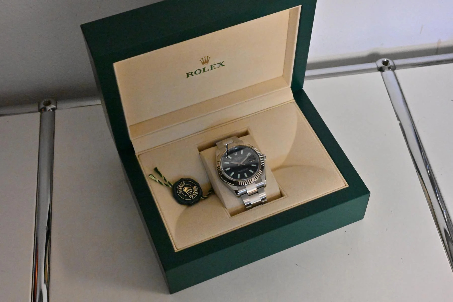 Thumbnail von Rolex Datejust II 116334 Blue Blau