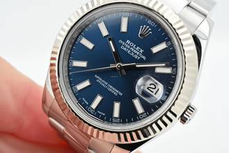 Thumbnail von Rolex Datejust II 116334 Blue Blau