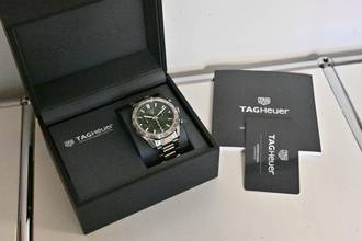 Thumbnail von TAG Heuer Carrera Chronograph 44mm Green CBN2A10.BA0643