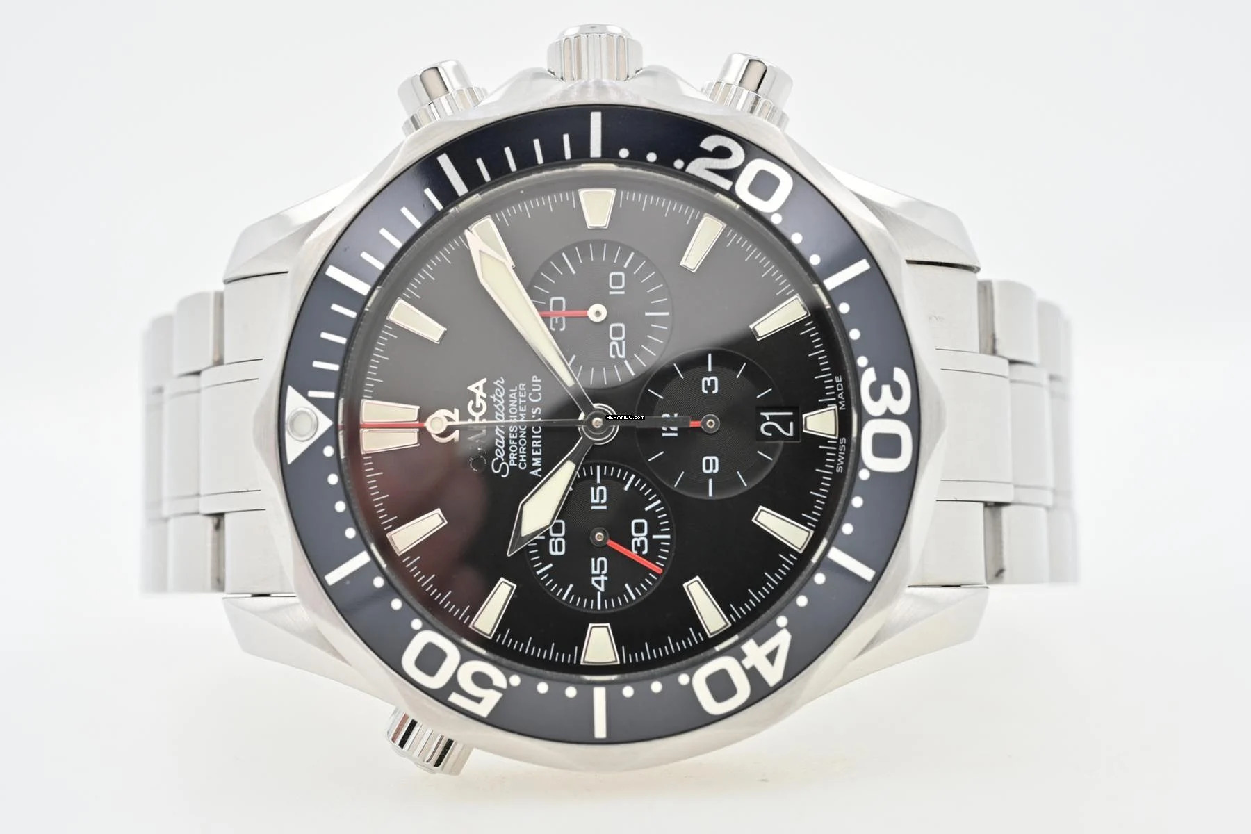  Omega Seamaster Chronograph Americas Cup 2894.50.91 
