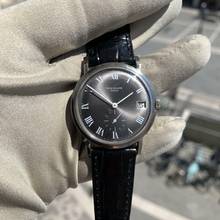 Thumbnail von Patek Philippe Calatrava Date 3445 Oversize slate grey dial white gold 18KT 1967's