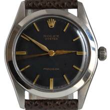 Thumbnail von Rolex Oyster Perpetual 6082 black glossy dial 1950