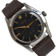 Thumbnail von Rolex Oyster Perpetual 6082 black glossy dial 1950
