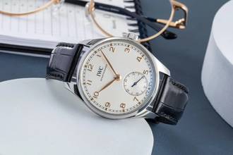 Thumbnail von IWC Portugieser Automatik Stahl Automatik Herrenuhr Ref. IW358303 Box & Papiere 2025