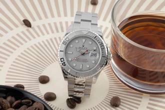 Thumbnail von Rolex Yacht-Master 40 Oyster Stahl Platin Automatik Herren Ref. 16622 V-Serie