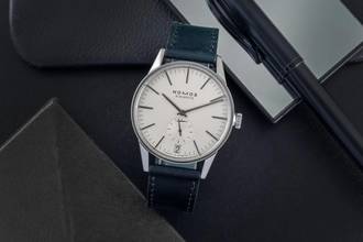 Thumbnail von NOMOS Zürich Datum Automatik Datum Edelstahl Herrenuhr Ref. 802 Box & Papiere 2014