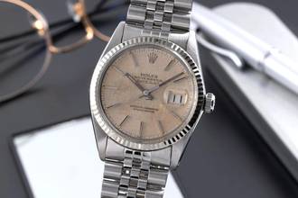 Thumbnail von Rolex Datejust 36 Stahl / Weissgold Automatik Herrenuhr Ref. 16014 Klassiker