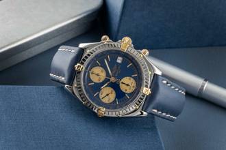 Thumbnail von Breitling Chronomat Chronograph Stahl / Gold Automatik Ref. B13048