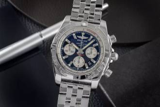 Thumbnail von Breitling Chronomat 44 Chronograph Stahl Herren Automatik Ref. A011B67PA AB0110