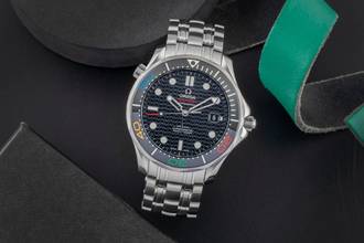 Thumbnail von Omega Seamaster Diver 300 M Rio Stahl Automatik Herrenuhr 522.30.41.20.01.001 B&P