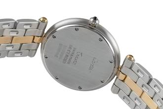 Thumbnail von Cartier Cougar Panthere Ronde 2 Row Lady Stahl / Gold Damenuhr Ref. 183964 Klassiker