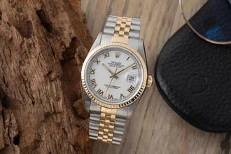 Thumbnail von Rolex Datejust 36 Stahl / Gold Dial Automatik Ref. 16233