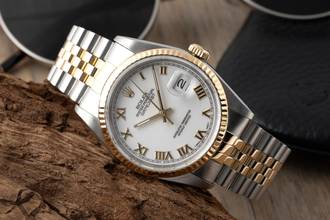 Thumbnail von Rolex Datejust 36 Stahl / Gold Dial Automatik Ref. 16233