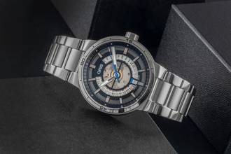 Thumbnail von Oris TT1 Engine Date Stahl Automatik Herrenuhr Ref. 01 733 7752 4124-07 8 24 08