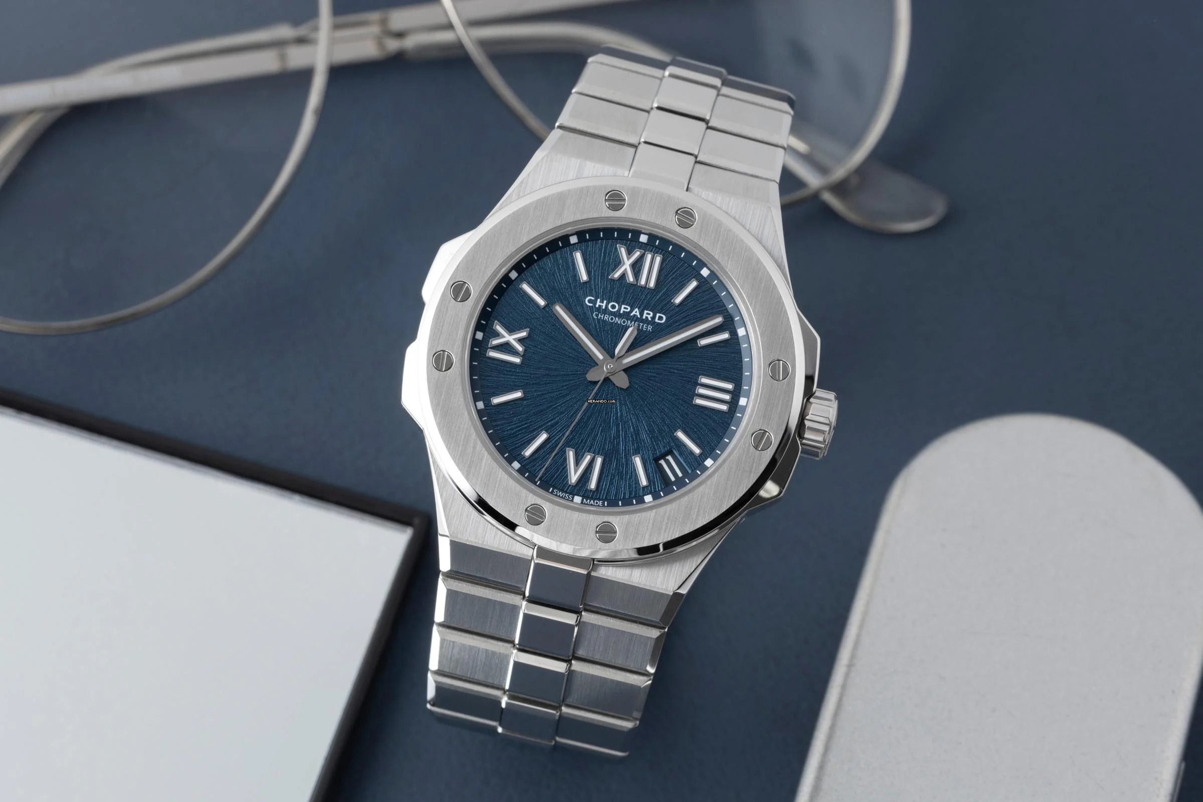 Thumbnail von Chopard Alpine Eagle 41 Stahl Automatik Ref. 298600-3001 B&P 2019