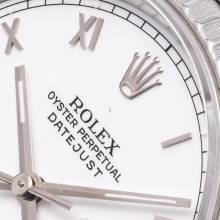 Thumbnail von Rolex Datejust 36 White – 16220 – like NEW – 11/1990 Full Set