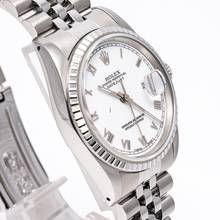 Thumbnail von Rolex Datejust 36 White – 16220 – like NEW – 11/1990 Full Set