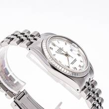 Thumbnail von Rolex Datejust 36 White – 16220 – like NEW – 11/1990 Full Set