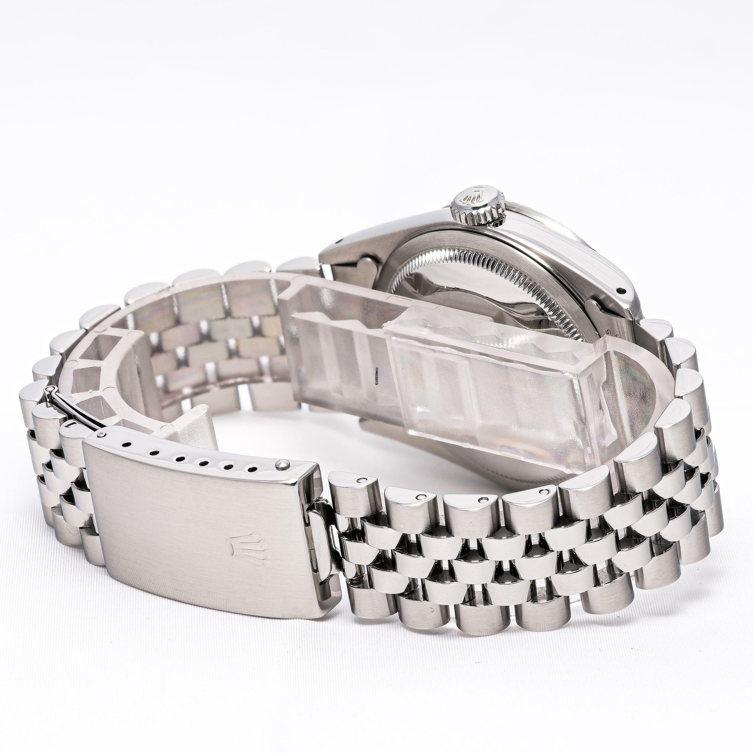 Thumbnail von Rolex Datejust 36 White – 16220 – like NEW – 11/1990 Full Set