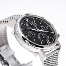 Thumbnail von IWC Portofino Chronograph 42 Black – IW391010 – like NEW – 12/2017 Full Set