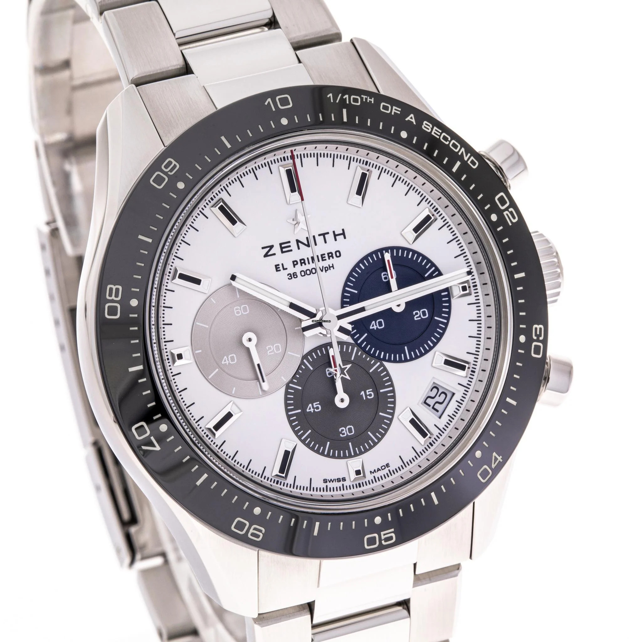 Thumbnail von Zenith Chronomaster Sport White 41 – 03.3100.3600/69.M3100 – like NEW – 01/2021 Full Set