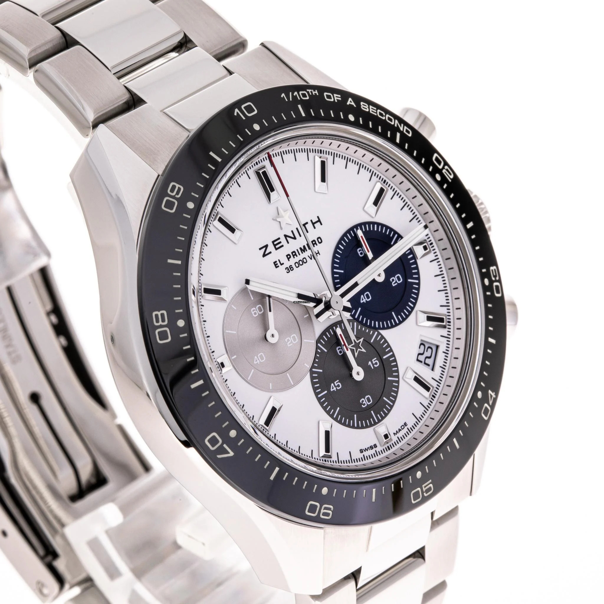 Thumbnail von Zenith Chronomaster Sport White 41 – 03.3100.3600/69.M3100 – like NEW – 01/2021 Full Set