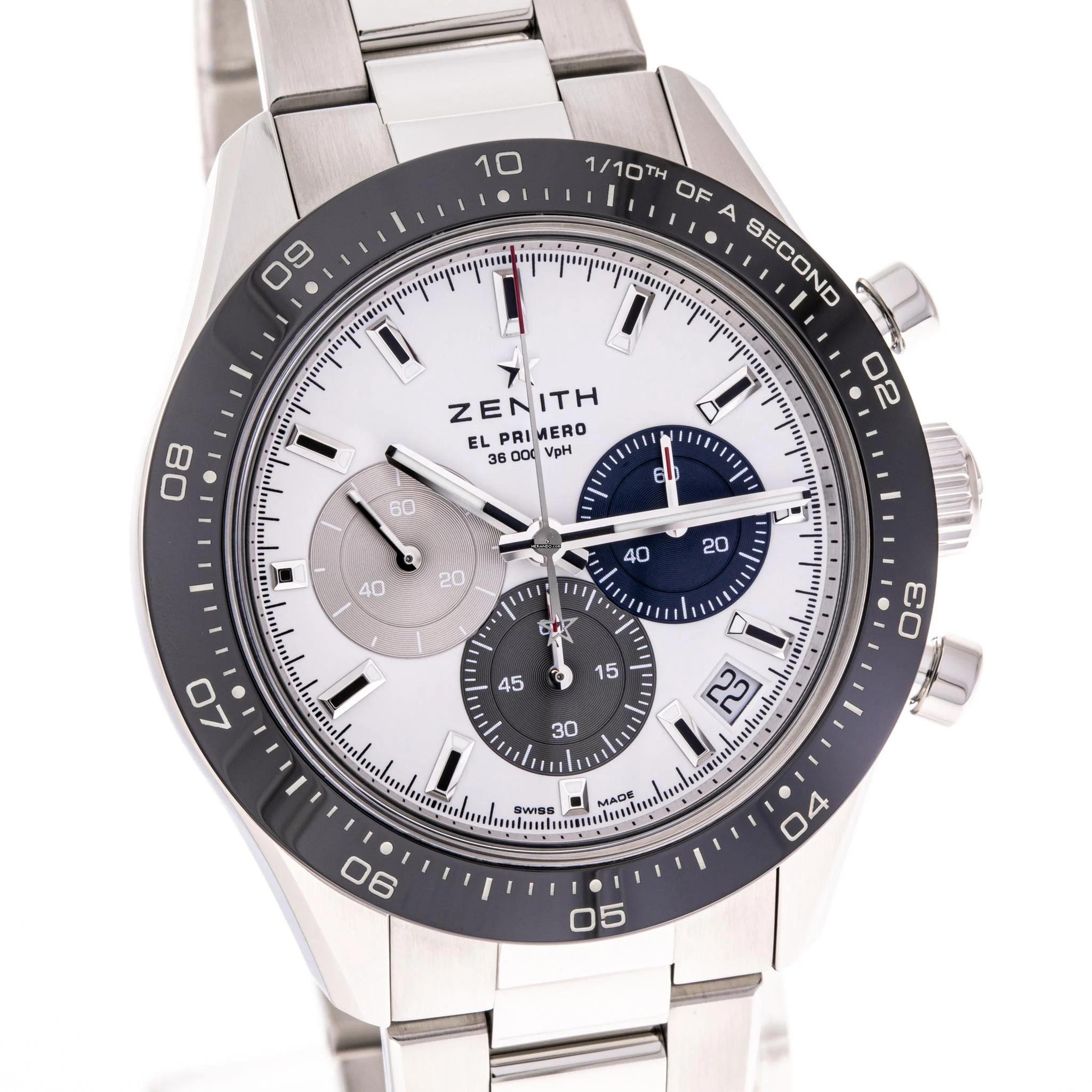 Thumbnail von Zenith Chronomaster Sport White 41 – 03.3100.3600/69.M3100 – like NEW – 01/2021 Full Set