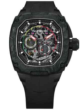  Tsar Bomba TB8601-01 Herrenuhr Dark Matter Interchangeable Automatik 46mm 5ATM 
