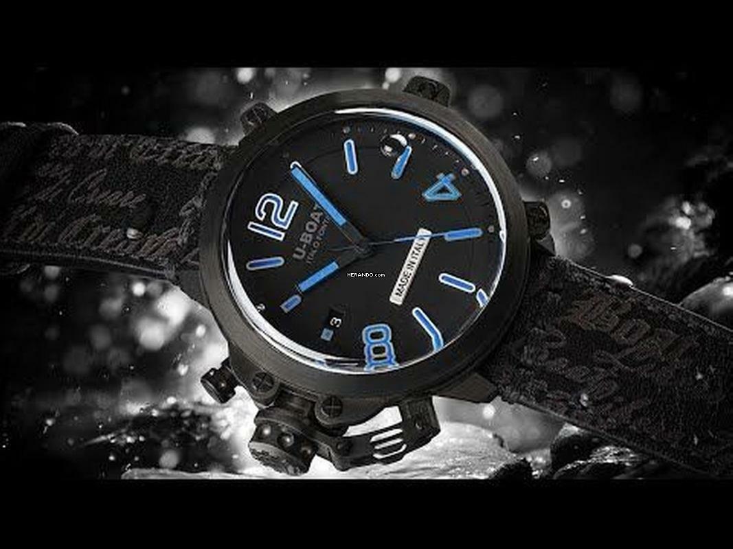 Thumbnail von U-Boat Capsule 8805 Herrenuhr Capsule Titanium BK BE 50mm 10ATM