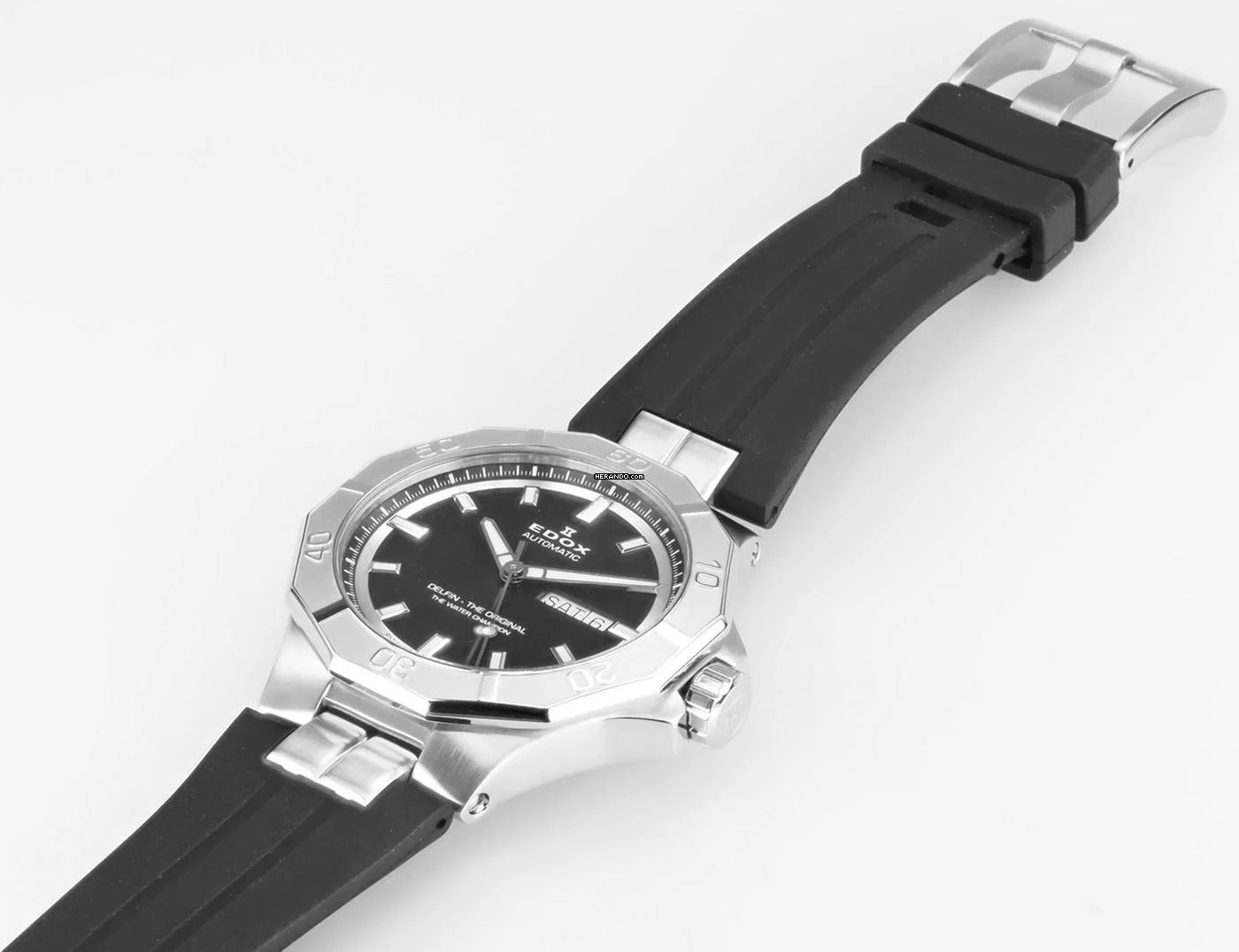 Thumbnail von Edox Herren Uhr Automatik 88008 3CA NIN Swiss Made 44 mm Ø Delfin Neu