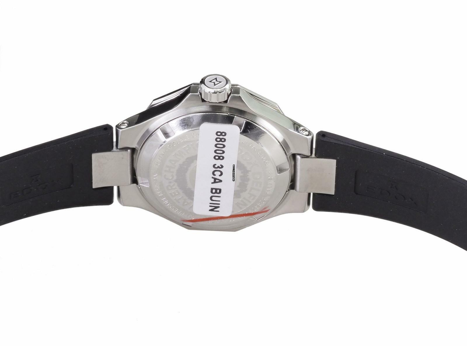 Thumbnail von Edox Herren Uhr Automatik 88008 3CA BUIN Swiss Made Delfin 43 mm Ø Neu