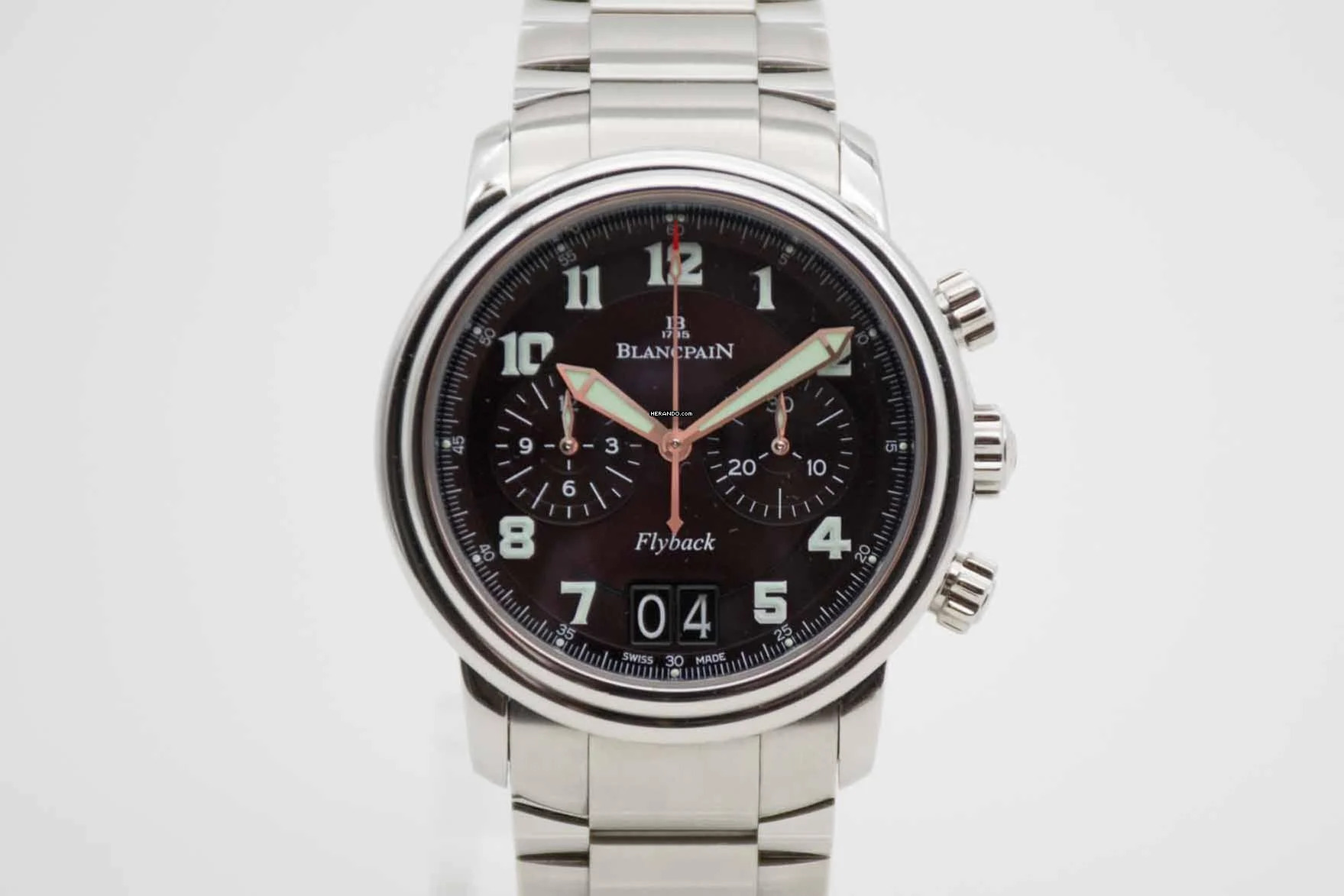  Blancpain Léman Fly-Back Date Chronograph 2885F mit Blancpain Service 