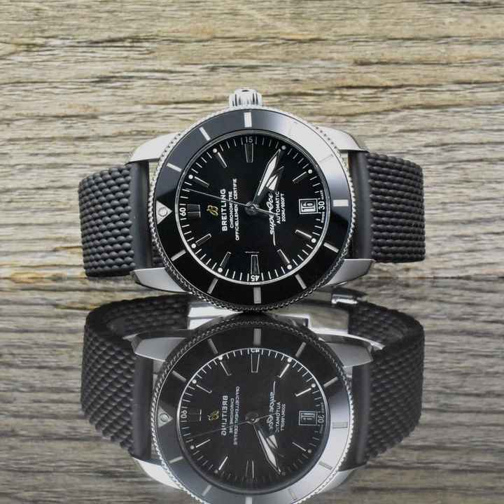  Breitling Superocean Heritage II 42 AB2010 Black Rubber Automatic 