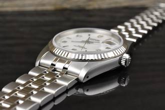 Thumbnail von Tudor Prince Date 74034 Mother-of-Pearl Dial - NOS - SERVICE - FULL SET 2005