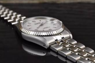 Thumbnail von Tudor Prince Date 74034 Mother-of-Pearl Dial - NOS - SERVICE - FULL SET 2005