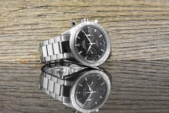 Thumbnail von Omega Speedmaster '57 Chronograph Co-axial 331.10.42.51.01.001 Black Dail Automatic