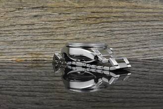 Thumbnail von Omega Speedmaster '57 Chronograph Co-axial 331.10.42.51.01.001 Black Dail Automatic