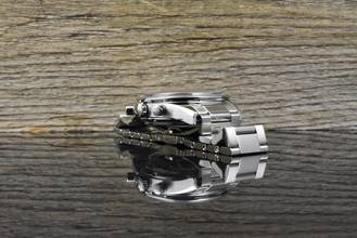 Thumbnail von Omega Speedmaster '57 Chronograph Co-axial 331.10.42.51.01.001 Black Dail Automatic