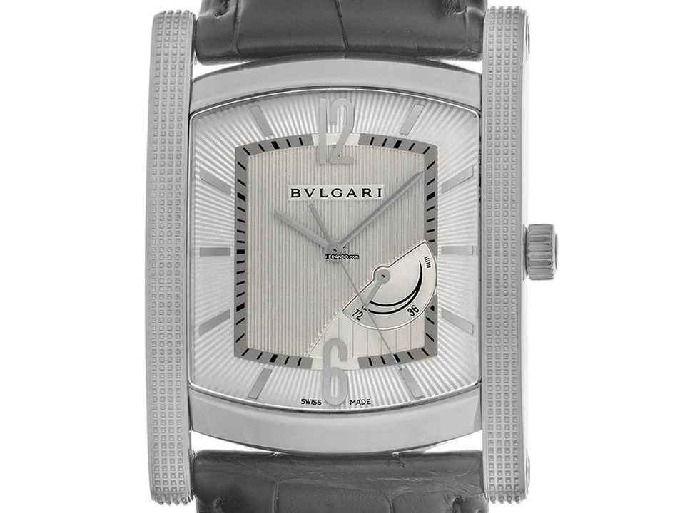  Bulgari Assioma Ref.AAW48WGL 2011 Full Set wie Neu Vintage Assioma 3 Tage Gangreserve 18kt Weißgold 126g Faltschließe 