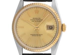 Thumbnail von Rolex Datejust 36 Ref.16233 1995 Box&Beschreibung sehr gut Vintage Datejust