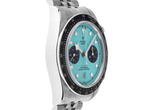 Thumbnail von Tudor Black Bay Chrono Flamingo Blue Ref.M79360N-0024 2025 Full Set Ungetragen Black Bay Chronograph Flamingo Blue